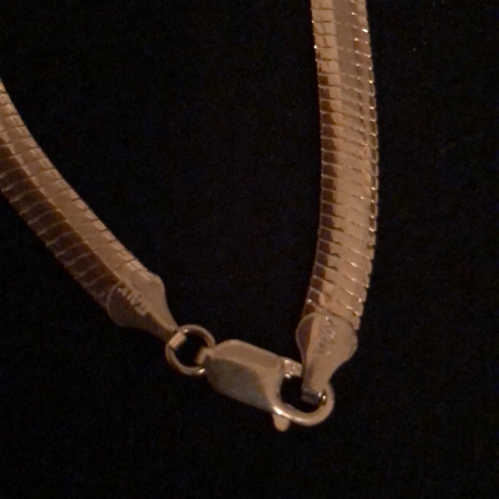 Solid silver chain - Picture 11 of 16